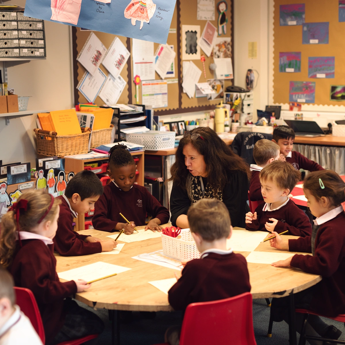prep class room academic learning at Wrekin prep