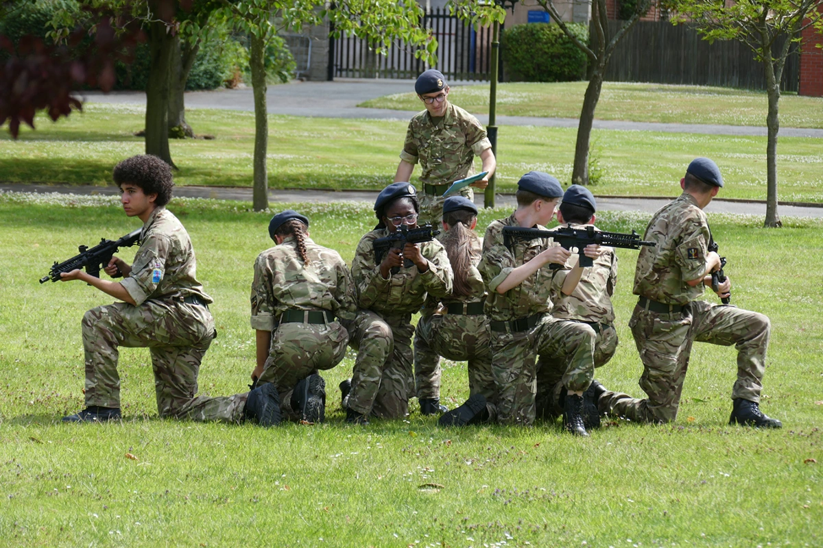 leaning to lead in cadets