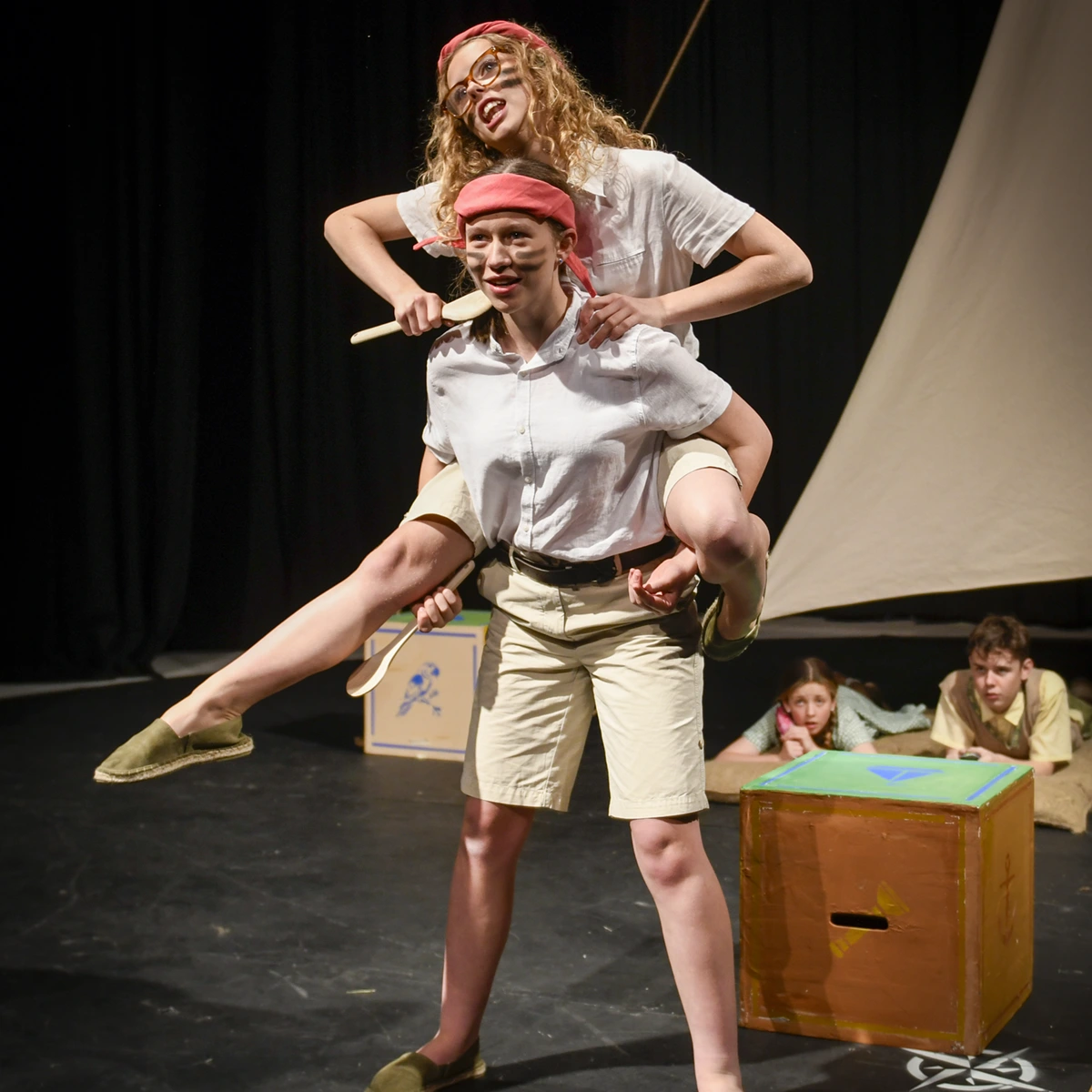 performing swallows and amazons