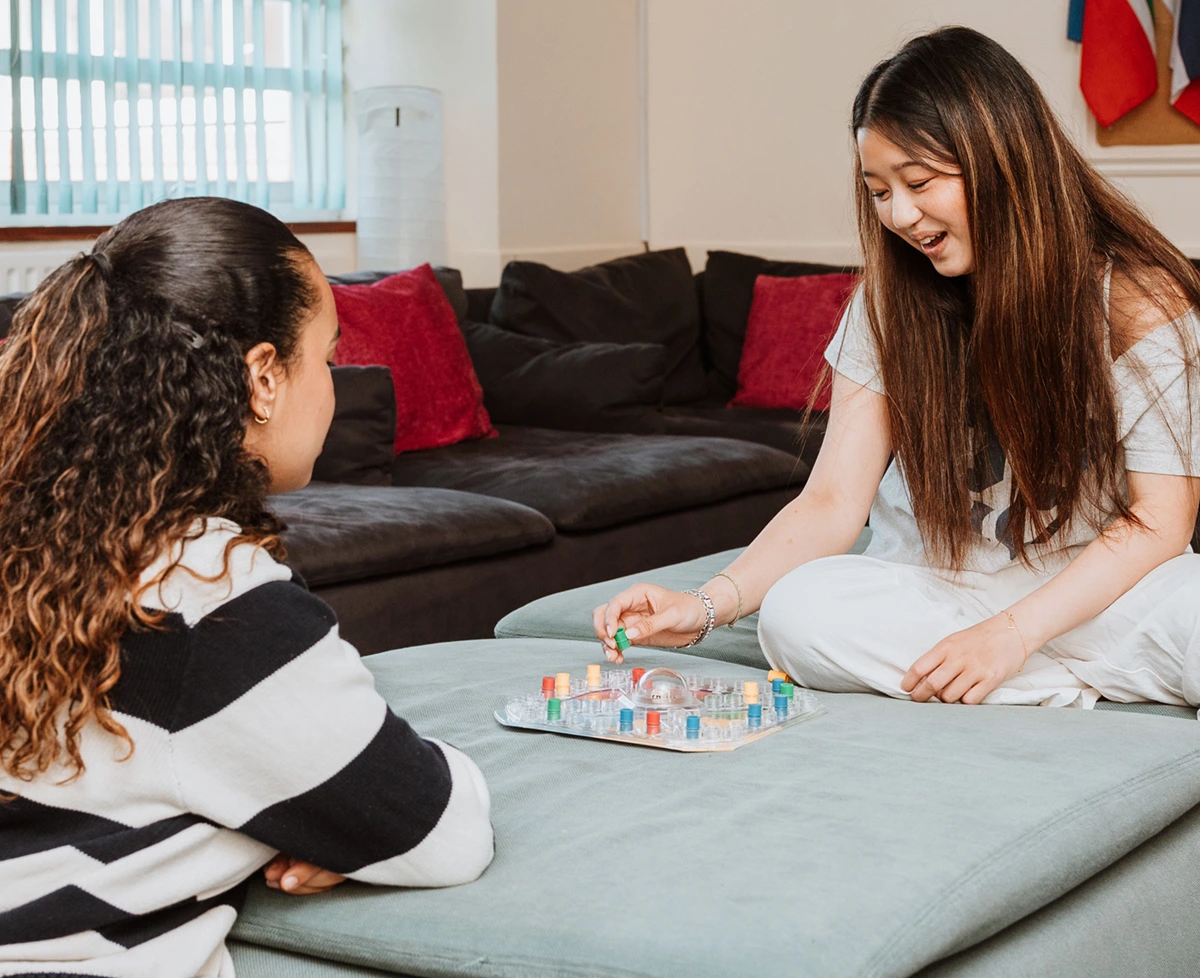 socialising between houses